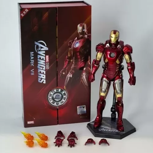 ZD TOYS - IRON MAN Avengers MARK 7 LED ( MARK VII ) with Light Up - Image 5