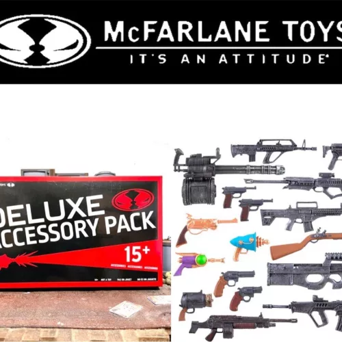 Deluxe Accessory Pack 2 Munitions McFarlane Toys 15 Guns Weapons Brand - Image 2