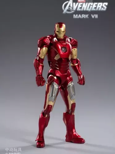 ZD TOYS - IRON MAN Avengers MARK 7 LED ( MARK VII ) with Light Up - Image 2