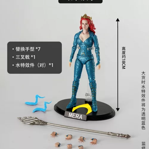 Fondjoy – DC Aquaman and the Lost Kingdom Anime Model 1/9. MERA Action Figure - Image 5