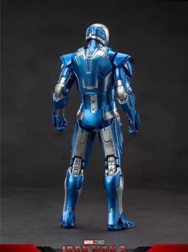 ZD TOYS - IRON MAN 3 BLUE STEEL MARK 30 (MK XXX) - Image 3