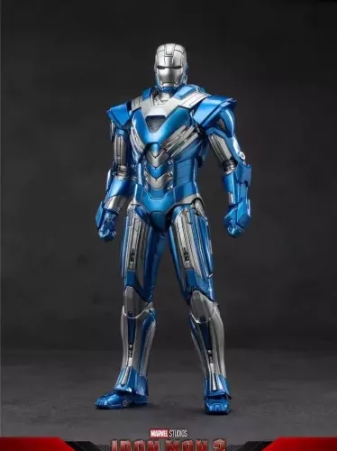 ZD TOYS - IRON MAN 3 BLUE STEEL MARK 30 (MK XXX) - Image 2