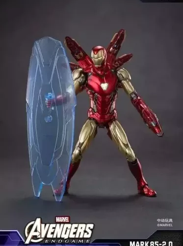 ZD TOYS - Marvel Avengers Endgame IRON MAN  Mark 85 (2.0 LED Ver.) - Image 4