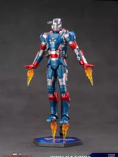ZD TOYS - IRON PATRIOT 1.0 IRON MAN 3 COLLECTIBLE ACTION FIGURE - Image 4
