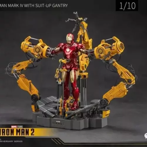 ZD TOYS - IRON MAN MARK IV SUIT-UP GANTRY (MK4) - Image 4