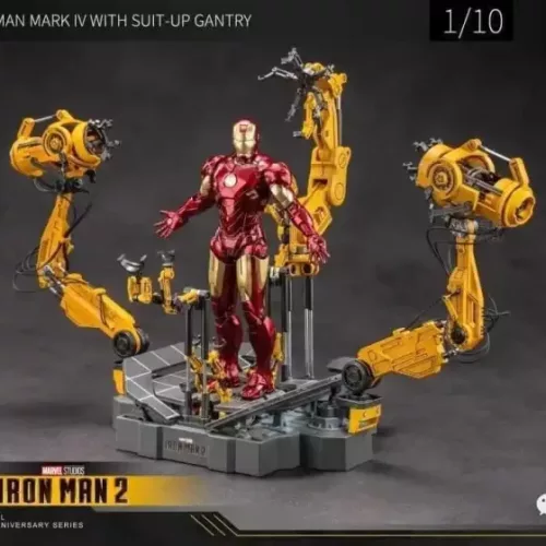 ZD TOYS - IRON MAN MARK IV SUIT-UP GANTRY (MK4) - Image 3