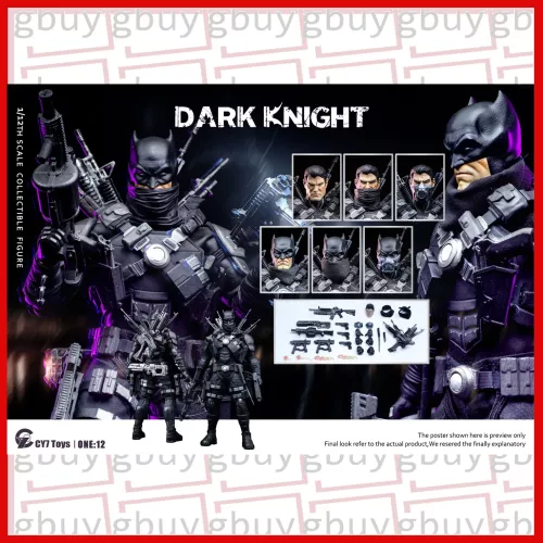 CY7 TOYS 1/12: Dark Knight Deluxe Ver. Additional M4 Rifle - Image 1