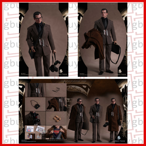 Ghost Toys : Superman Journalist Clark 1/6 Scale Collectible Figure - Image 1