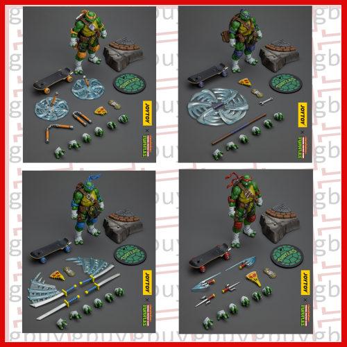 JoyToy (1/18 ) Teenage Mutant Ninja Turtles SET (4 Figure) - Image 1