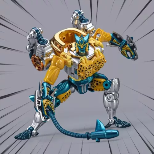 TA TransArt - Metal Leopard Commander Transmetal Cheetor Metallic Version (BWM-03) - Image 2