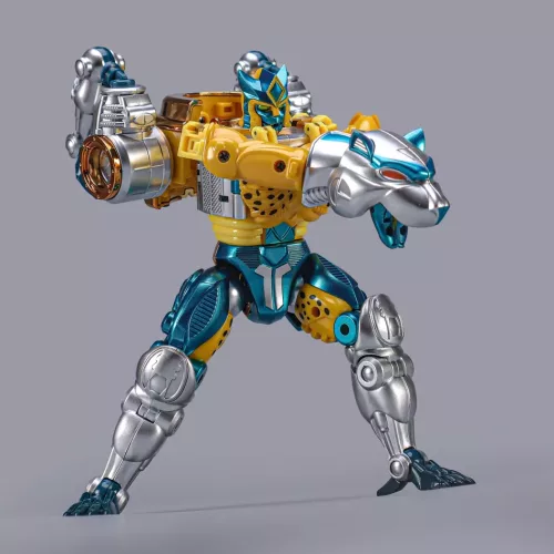 TA TransArt - Metal Leopard Commander Transmetal Cheetor Metallic Version (BWM-03) - Image 3