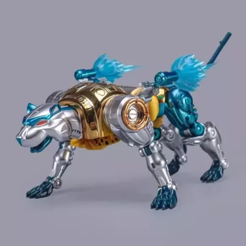 TA TransArt - Metal Leopard Commander Transmetal Cheetor Metallic Version (BWM-03) - Image 4