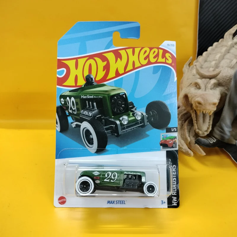 019 – MAX STEEL – Dark Green – HW Roadsters