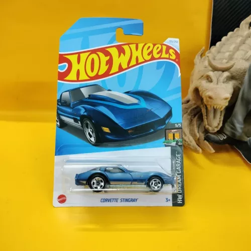 CORVETTE STINGRAY – Dark Blue – HW Dream Garage-109 - Image 1