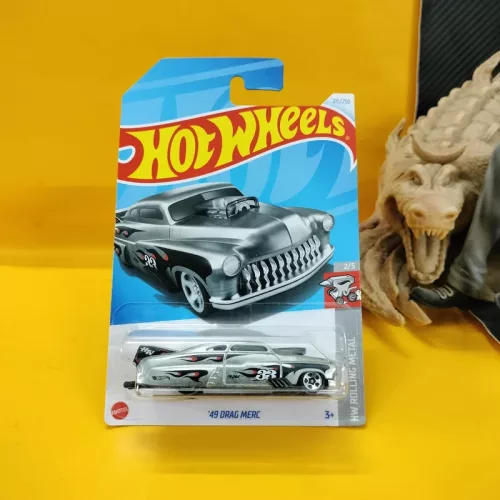 ’49 DRAG MERC – Silver – HW Rolling Metal-215 - Image 1