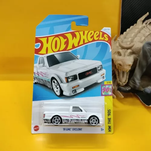 ’91 GMC SYCLONE – White – HW The 90s-226 - Image 1