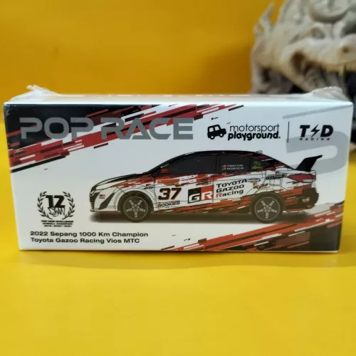 POP RACE - TOYOTA GR VIOS Sepang 1000 KM 2022 TENGKU DJAN #37 - Image 1
