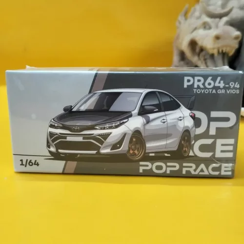 POP RACE - Toyota GR Vios - White #94 - Image 1