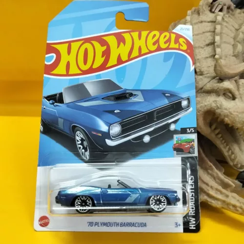 70 PLYMOUTH BARRACUDA BLUE - Image 1