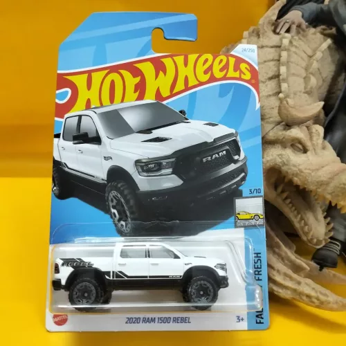 2020 RAM 1500 REBEL WHITE - Image 1