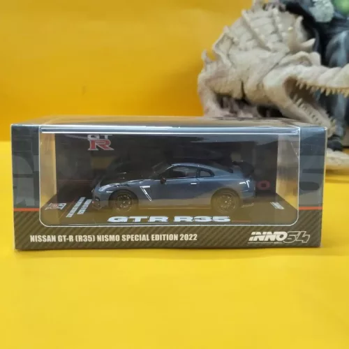 INNO64 - Nissan GT-R R35 Nismo Special Edition 2022 Stealth Grey - Image 1