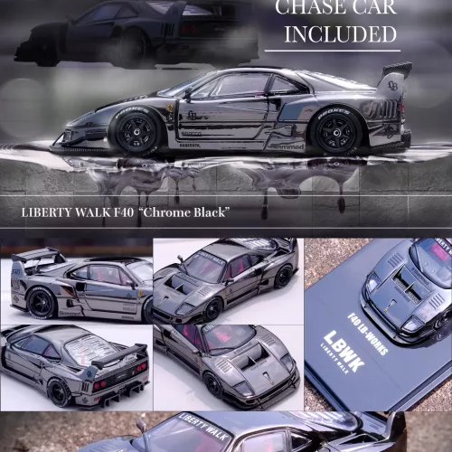 INNO64 - LBWK F40 Chrome Black (Chase car included but not guaranteed) - Image 2