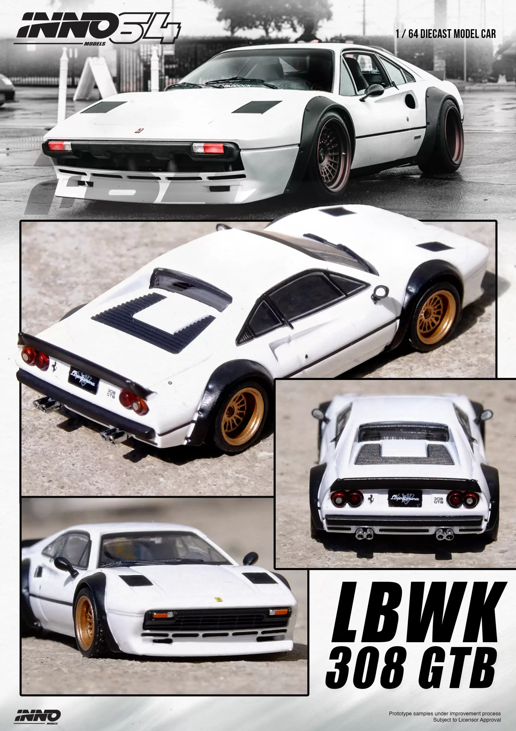 NNO64 LBWK 308 GTB White