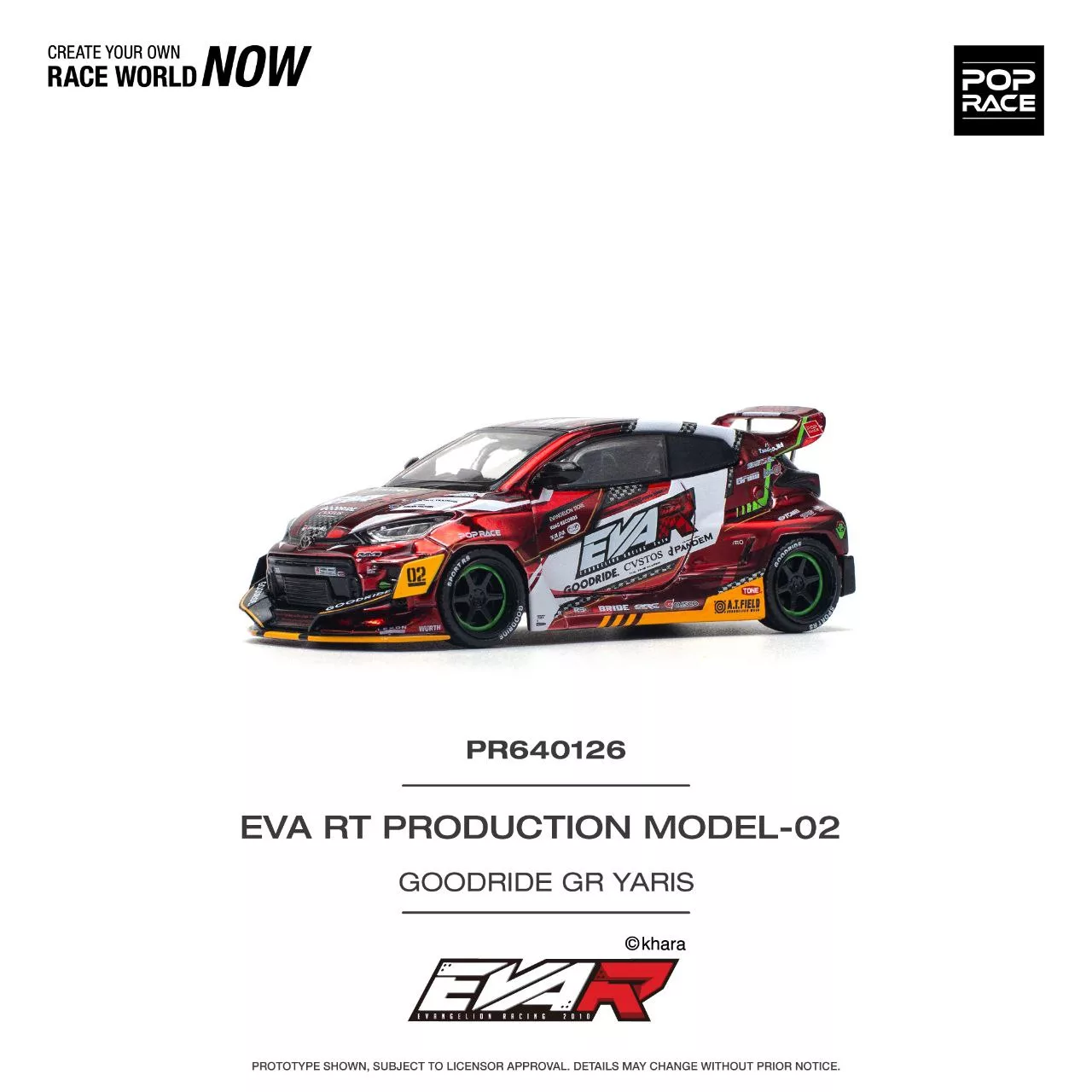 PR640126 EVA RT PRODUCTION MODEL-02 GOODRIDE GR YARIS