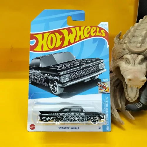 '59 Chevy Impala  ( HW Celebration Racers ) – International Card - Image 1