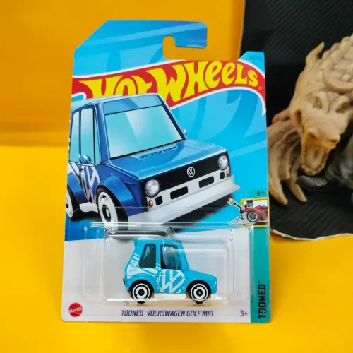 Tooned Volkswagen Golf Mk1 - TREASURE HUNT (Light Blue) #221 - Image 1