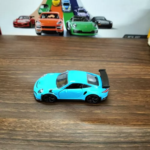 Majorette: Porsche 911 GT3 RS Blue UNCARDED - Image 1