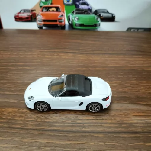 Majorette: Porsche 718 Boxster white UNCARDED - Image 1