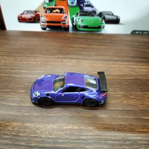 Majorette: Porsche 911 GT3 RS Purple UNCARDED - Image 1