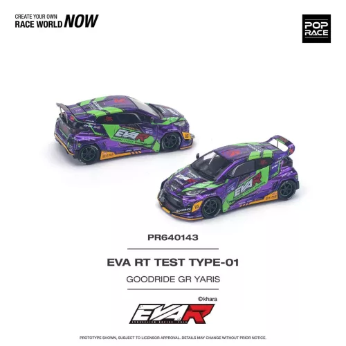 POP RACE – EVA RT TEST TYPE-01 GOODRIDE GR YARIS #143 - Image 3
