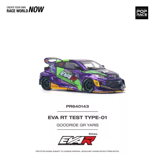 POP RACE – EVA RT TEST TYPE-01 GOODRIDE GR YARIS #143 - Image 2
