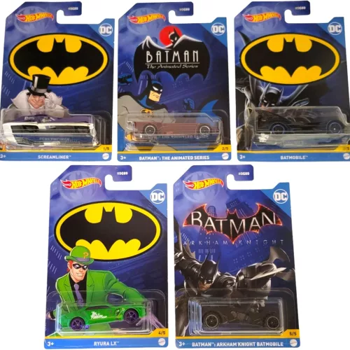 Hot Wheels : BATMAN 2022 BATMOBILE 5 Card Full Set - Image 1