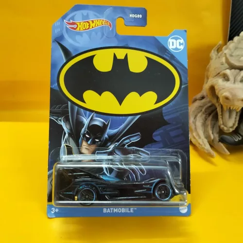 Hot Wheels Batmobile (Dark Blue) Batman Series 2022 - Image 1