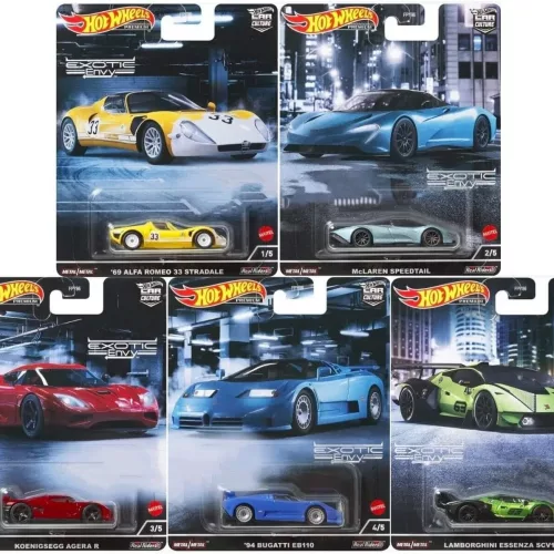Hot Wheels PREMIUM : " Exotic Envy " CAR CULTURE 2022 Series - Image 1