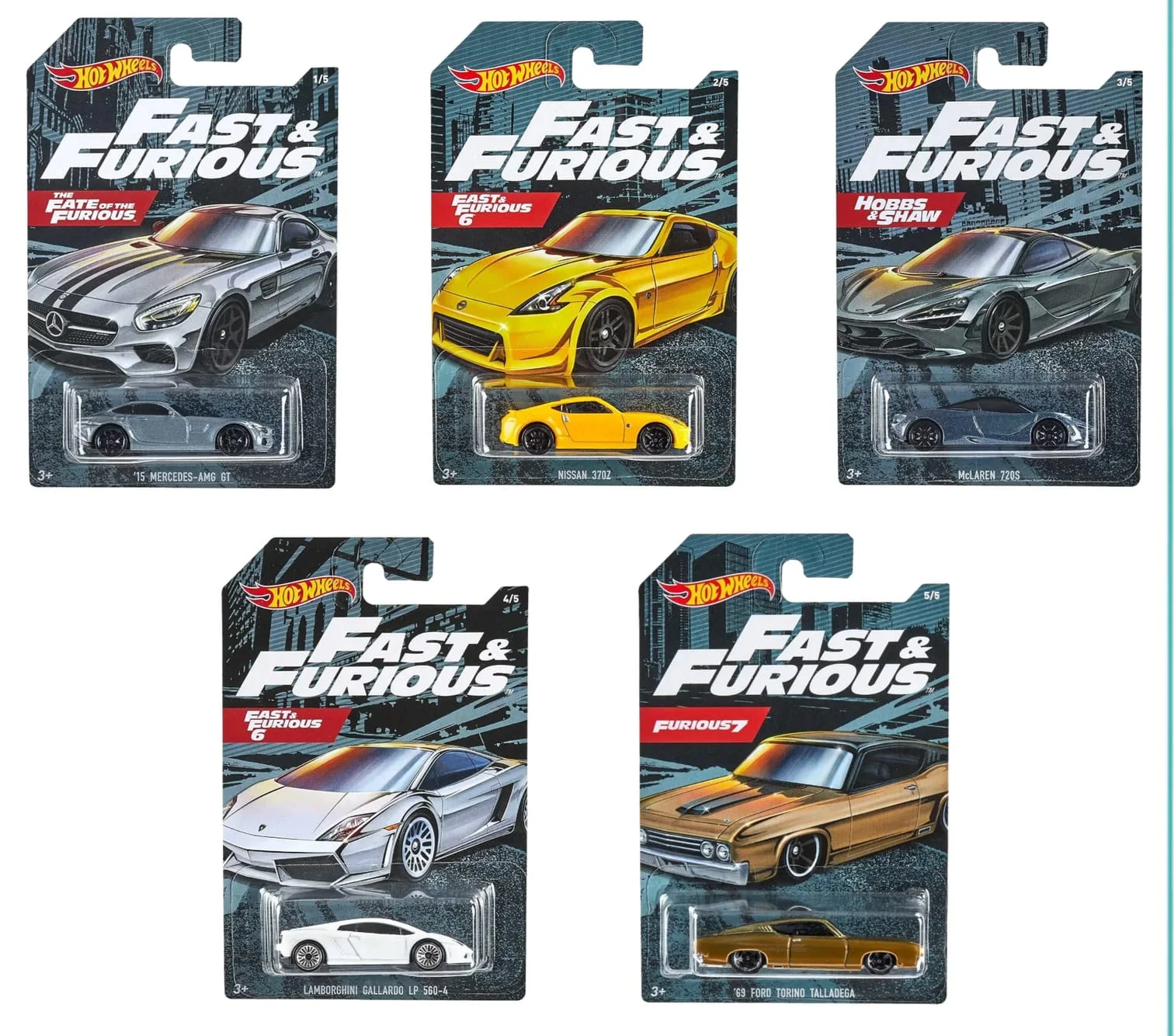 Fast and Furious Full Set