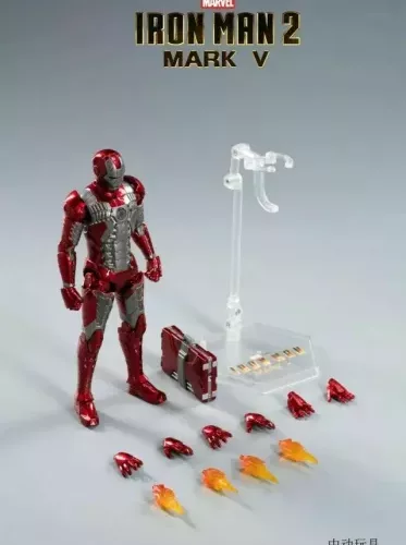 ZD TOYS - IRONMAN 2 MARK 5 LED (MK5) with light up - Image 5