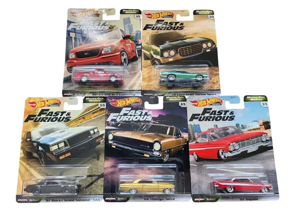 MOTOR CITY MUSCLE- 2020 FAST & FURIOUS SERIES FULL SET