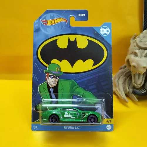Hot Wheels Riddler Ryura LX (Green) Batman Series 2022 - Image 1