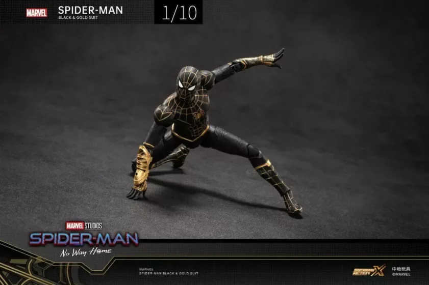 Spiderman Black & Gold Suit 4