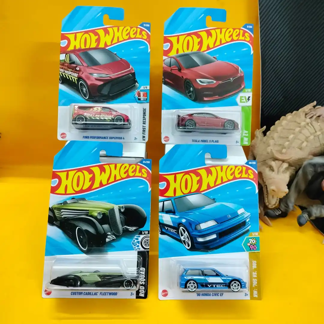 Hot Wheels 4 Card COMBO A6