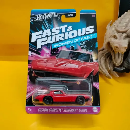 Hot Wheels Silver Series - ’65 Corvette Stingray Coupe (Letty Ortiz / Fast and Furious 8) - Image 1