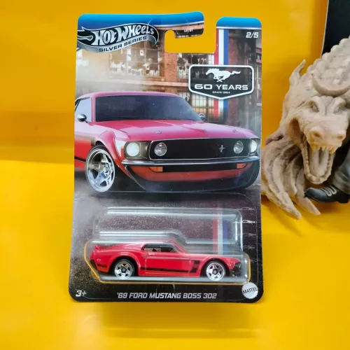 Hot Wheels (SILVER SERIES ) 2025 : '69 Ford Mustang BOSS 302 - Image 1