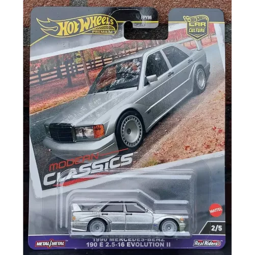Hot Wheels PREMIUM: 1990 Mercedes-Benz 190E 2.5-16 Evo II - Image 1