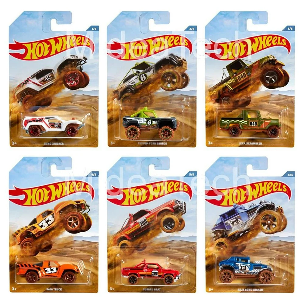 2019 Hot Wheels Exclusive Off Road Baja Truck Series Complete Set Of 6