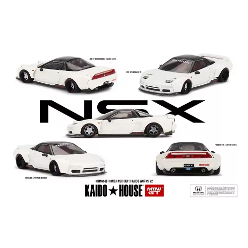 MINI GT - KAIDO HOUSE Honda NSX (NA1) Kaido Works V2 - Image 1