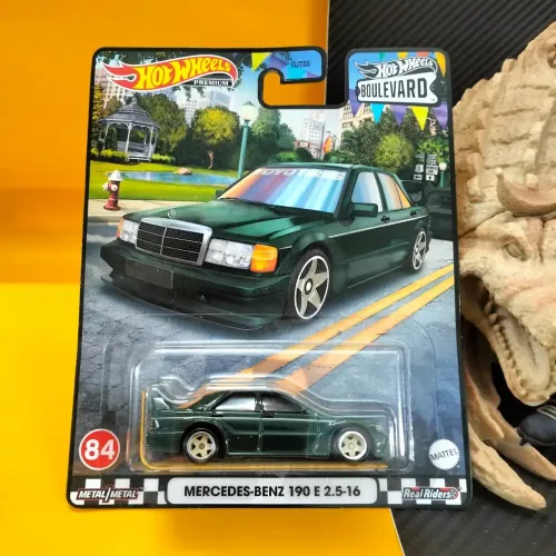 Hot Wheels PREMIUM: MERCEDES-BENZ 190 E 2.5-16 #84 - Image 1